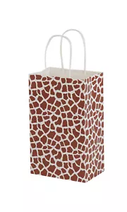 SSWBasics klein - Papiereinkaufstaschen mit Giraffenmotiv - 100er Kiste - Bild 1 von 1