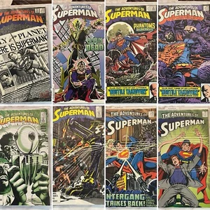 Lot Of 8 Adventures of Superman #451 - 458 (1989 DC) Lex Luther - Picture 1 of 9