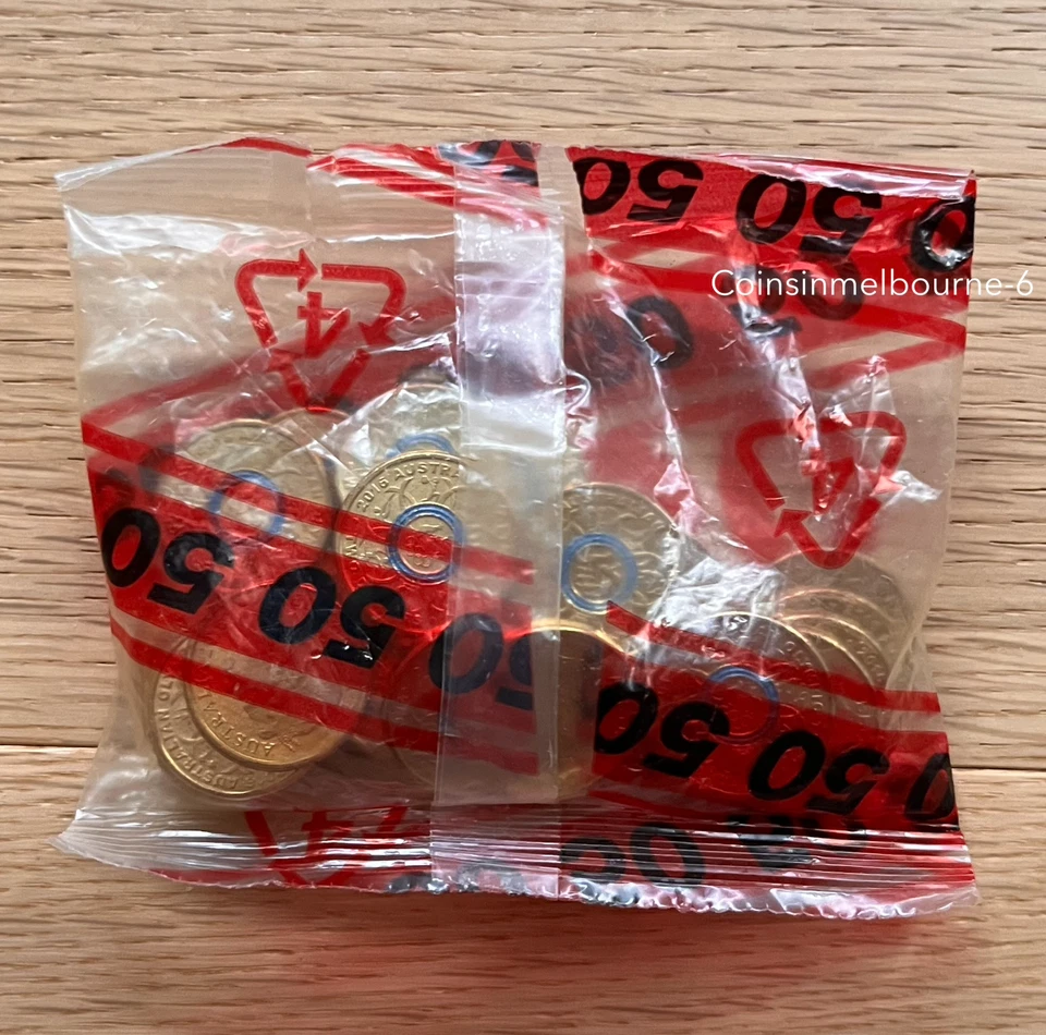 2016 Rio Olympic Games - Blue Ring $2 Two Dollar Coin Bag Australia - image 1 of 1