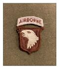 US ww2 Insigne Airborne 101st 502nd 501th 506th Veste casque Dday 327th 82nd AAF
