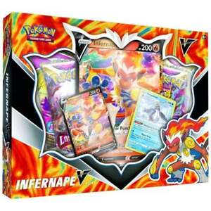 Pokemon Infernape V Collection Box : New and Sealed : Inc Promo Cards & Boosters