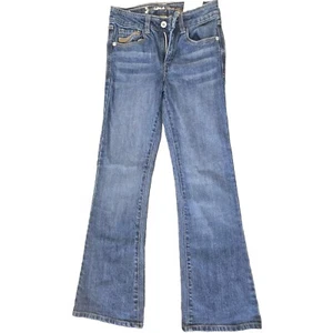 2000s Y2k Girls Arizona Flare Jeans Size 8 Slim NWT!! - Picture 1 of 6