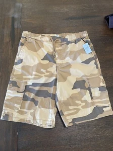 Gap Kids Camo Cargo Shorts XL (12) Husky, Cotton/Nylon/Spandex - Picture 1 of 11