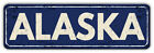Autocollant pare-chocs de voiture emblème Alaska USA State Grunge