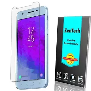 4X Samsung Galaxy J7 (2018) ZenTech Clear Screen Protector Guard Shield Saver - Picture 1 of 7