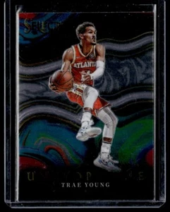 2021 Panini Select TRAE YOUNG unaufhaltsamer Einsatz #13 Falken - Bild 1 von 2