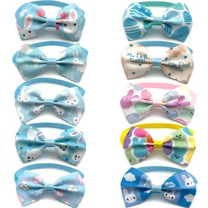 Wholesale Easter Pet Dog Bow Ties Rabbit Style Small Dog Bow Tie Accessories Dog - Picture 1 of 8