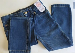 Wonder Nation, size 5, slim jeans, button, zip up, adjustable waist - Picture 1 of 6