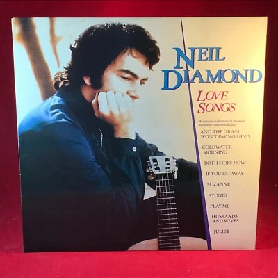 NEIL DIAMOND Love Songs 1981 UK Vinyl LP EXCELLENT CONDITION best of greatest - Image 1 of 3