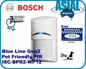 BOSCH Alarm Blue Line Gen2 Pet Friendly PIR Motion Detector sensor ISC-BPR2-WP12 - Picture 1 of 1