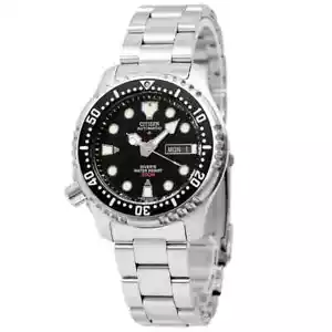 Citizen Men's Promaster Sea Lefty Automatic Black Dial Watch - NY0040-50E NEW - Picture 1 of 4