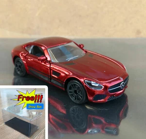 Majorette Mercedes Benz AMG GT Glossy Dark Red 1:60 (3 Inches) 232E no Package - Picture 1 of 8