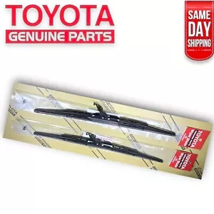 81 - 87 TOYOTA LAND CRUISER FJ60 BJ60 HJ60 FRONT WINDSHIELD WIPER QTY 2 OEM NEW - Picture 1 of 11