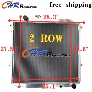 Aluminum Radiator For TOYOTA Hilux Surf KZN185 3.0L Diesel 1996-2002 01 Manual - Bild 1 von 7
