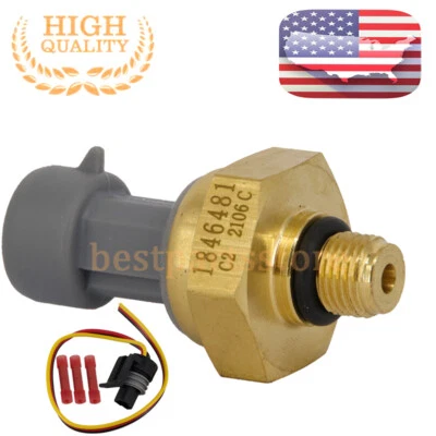 Manifold Fuel Pressure Sensor For Navistar MaxxForce Workhorse W42 W16 W62 AS670 Foto 1 de 4