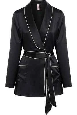 AGENT PROVOCATEUR RARE SEXY BLACK EZRA PYJAMA JACKET SIZE UK 10 BNWT - Image 1 of 4