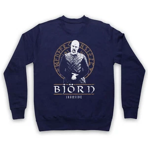 VIKINGS BJORN IRONSIDE NORSE SAGA HISTORY DRAMA TV ADULTS UNISEX SWEATSHIRT - Picture 1 of 20