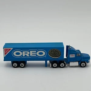 Vintage Matchbox 1:97 Replica Ford Aeromax Tractor w/ Articulated Trailer Oreo - Picture 1 of 16