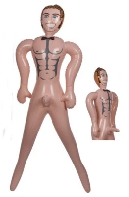 männliche aufblasbare Puppe ca.155 cm mit Penis JGA Party Erotic Scherzartikel  - Bild 1 von 4