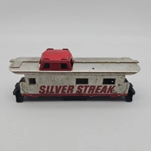 Tyco Ho Scale: Silver Streak Cupola Caboose Hong Kong Vintage 1:87 NO WHEELS - Picture 1 of 10