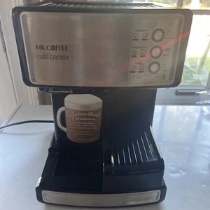 Mr. Coffee Espresso/Cappuccino Maschine | Café Barista - inklusive Wassertank - Bild 1 von 8