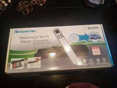 Pandigital Handheld Wi-Fi Wand Scanner S8X1103 See Photos  - Image 1 of 4