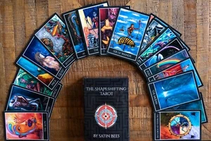 The Shapeshifting Tarot Cards - Full Deck Unique Artwork By SATIN BEES - Picture 1 of 11