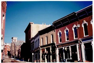 1991 Vintage COLOR Photo gold mining & gambling town of Central City Colorado - Bild 1 von 2