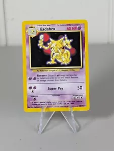 Pokemon - Kadabra - 32/102 - Uncommon Unlimited - Bild 1 von 2