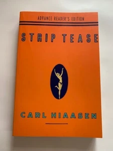 STRIP TEASE - ARC SIGNED BY CARL HIAASEN WITH PROMO - Picture 1 of 7