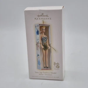 Hallmark Keepsake Teen Age Fashion Model Barbie Christmas Decorative Ornament - Picture 1 of 4
