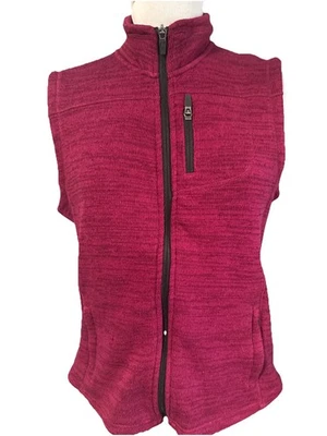 Orvis Passport Vest Womens Full Zip Tight Knit Sleeveless Sweater Vest Size L - Bild 1 von 4