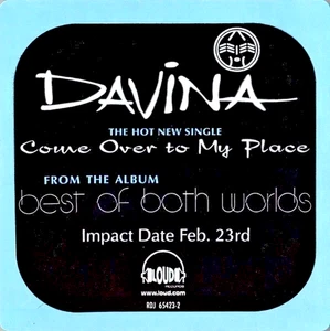 DAVINA "COME OVER TO MY PLACE" ~ (CD DISC ONLY) ~ *** HIP / HOP *** #99 - Picture 1 of 3