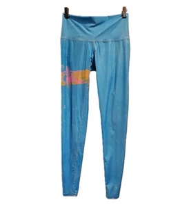 Teeki Ägyptische Leggings Damengröße Small blau Kleopatra 26,5" Schrittlänge Stretch - Bild 1 von 4