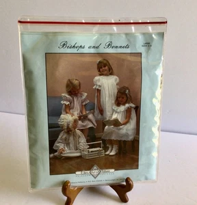 Chery Williams' Bishops and Bonnets Heirloom Smocking Pattern, size 4-10 Uncut - Picture 1 of 5