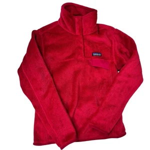 Patagonia Damen Re-Tool Snap-T Pullover rot Gr. S - Bild 1 von 7