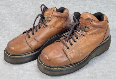 Botas Gruesas Dr. Martens 9365 Marrón Hechas en Inglaterra Talla 5 UK/M6 W7 US Foto 1 de 4