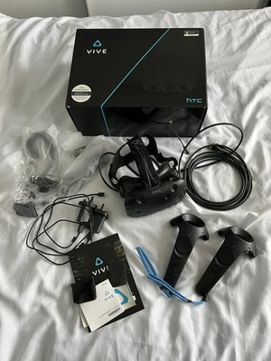 HTC Vive VR Headset + Controllers (Boxed) - Image 1 of 4