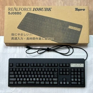 Topre Realforce 108UBK SJ08B0 Tastatur JIS Layout kabelgebunden USB gebraucht - Bild 1 von 12