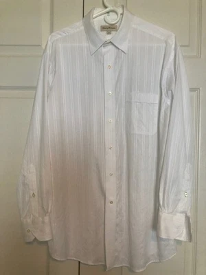 Tomy Bahama Men's White Dress Shirt Size 16 32/33 - Image 1 of 4