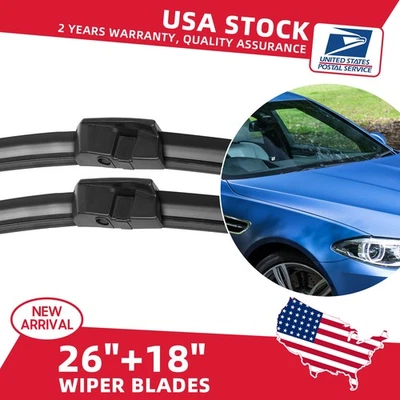 Limpiaparabrisas delantero 26" y 18" para BMW 535i GT 550i GT xDrive 2010-2017 Foto 1 de 4