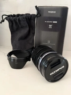 Olympus Digital 12-40mm f2.8 M. Zuiko PRO Lens MFT Micro 4/3 with Extras - Image 1 of 4