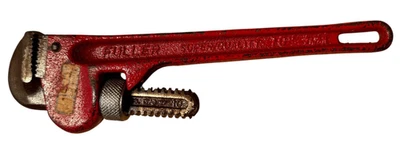 FULLER 10" PIPE WRENCH SUPER QUALITY #42 STRAIGHT HEAVY DUTY MADE JAPAN VINTAGE - Image 1 of 3