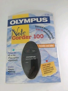 Vintage Olympus Note Corder 100 141-005 Brandneu für Büro Geschäft versiegelt - Bild 1 von 2