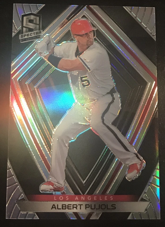 2020 Chronicles Albert Pujols Spectra Silver Prizm Angels - Image 1 of 1
