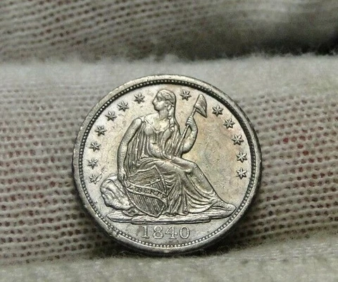 1840 Seated Liberty Half Dime Cover