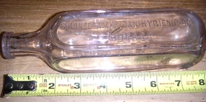 4 BOTELLAS DE MEDICINA ANTIGUA AMERICAN HYGIENIC.INJECTIONBRO,ST. JOSEPHS, DeWITTS - Imagen 1 de 5