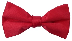 Einfache rote gewebte Polyesterfliege - Bild 1 von 1