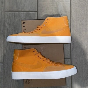 Nike SB Blazer Court Mid Shoes Size 8.5 Men = 10 Women’s Light Curry DH7479-700 - Picture 1 of 8