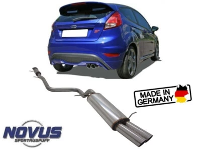 Scarico Sportivo con Tubo Centrale Acciaio Inox Fiesta MK7 ST180 134kW - Immagine 1 di 4